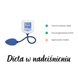 Dieta w nadciśnieniu DASH – 7-dniowy jadłospis PDF