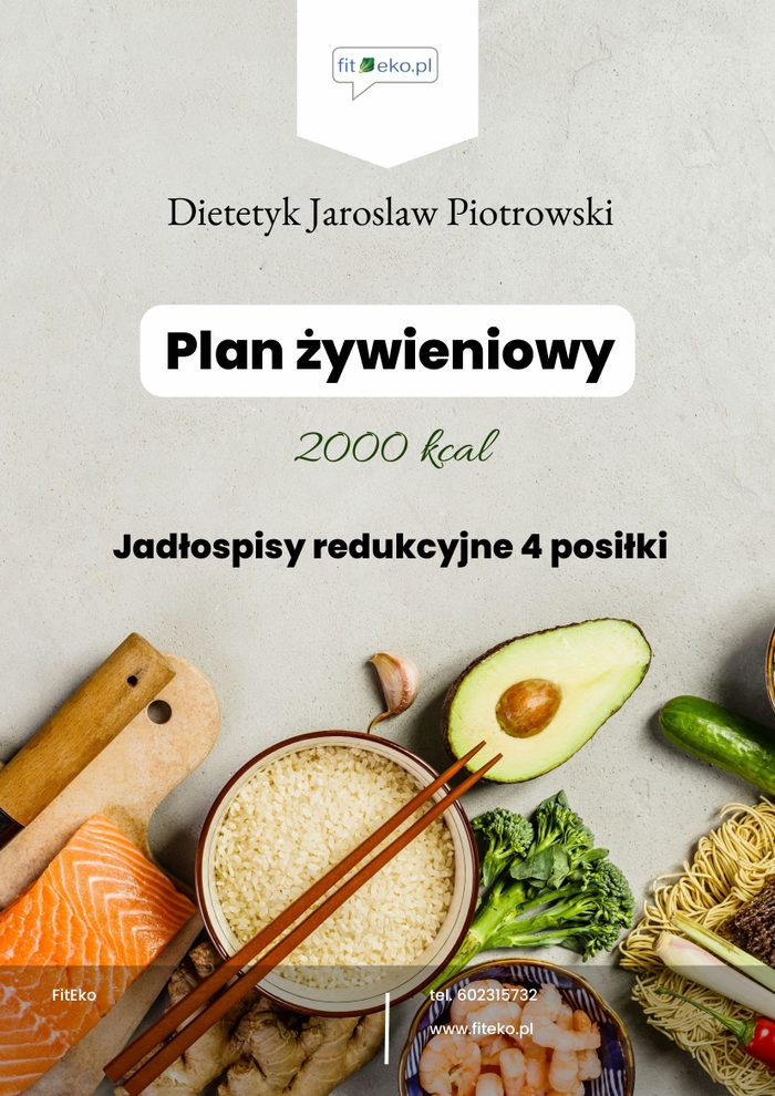 Plan żywieniowy - okładka
